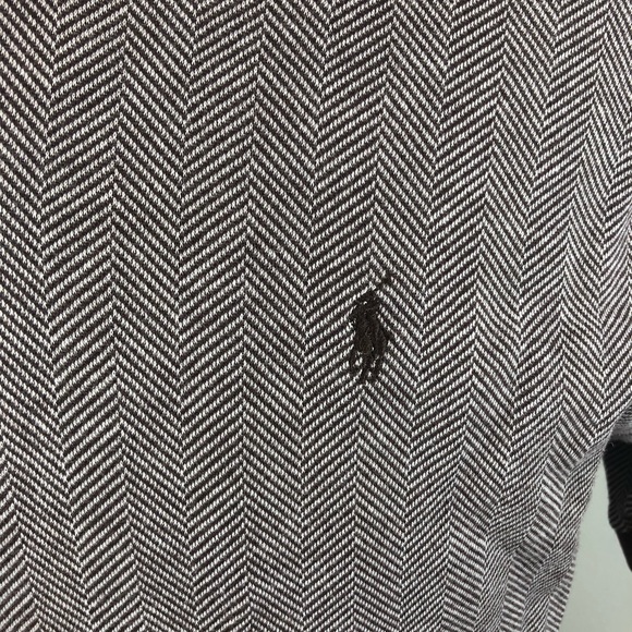 Polo by Ralph Lauren - Herringbone Polo Shirt L - Picture 3 of 7